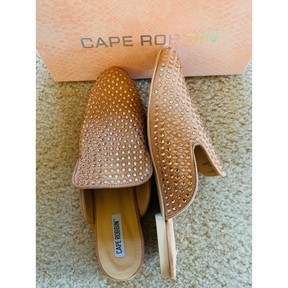 COPY - Nude rhinestone mule - Picture 2 of 5